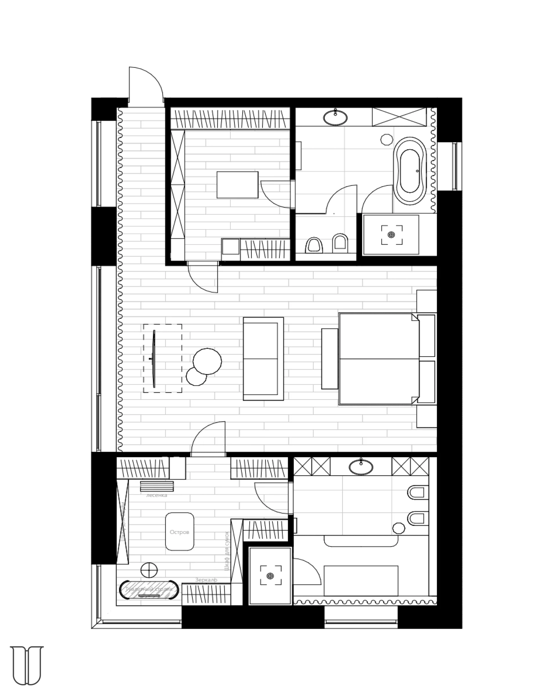 Ideal position for the table by the window in a dressing room Ideal position for the table by the window in a dressing room