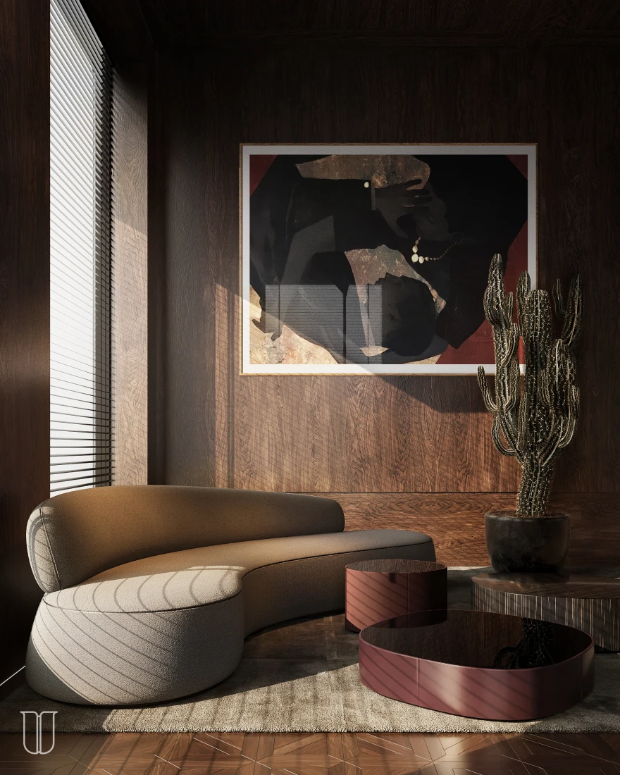 Virgola soft boucle sofa