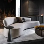 Sofa Virgola, Silver drop 6
