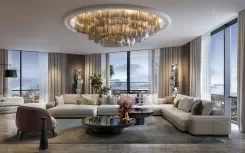 Coffee table Infinito M, Onyx Black