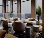 Balance of comfort and aesthetics in armchair Rotatus