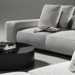 Модульный диван Leggero, Silver Drop 6