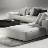 Модульный диван Leggero, Silver Drop 3