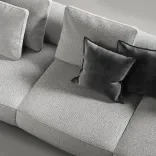 Модульный диван Leggero, Silver Drop 8