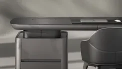 Письменный стол Acutis, Onyx Black 3