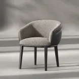 Chair Alveus Base, Silver Drop 2