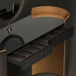 Dressing table Artistry, Chestnut Caramel 3