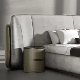 Кровать Asteria, Misty Grey 2