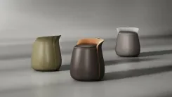 Pouf Attesa, Chestnut Caramel