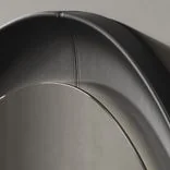 Wall mirror Lumen Aura, Onyx Black 2