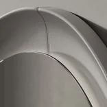 Wall mirror Lumen Aura, Silver Drop 2