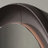 Wall mirror Lumen Aura, Chestnut Caramel 2