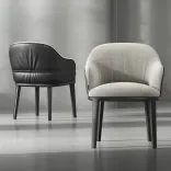 Стул Plisse Base, Cream Pearl 1