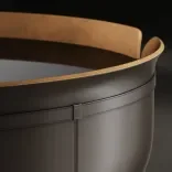 Coffee table Blossom L, Chestnut Caramel 2