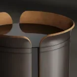 Coffee table Blossom S, Chestnut Caramel 2