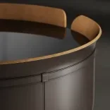 Coffee table Blossom M, Chestnut Caramel 2