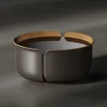 Coffee table Blossom M, Chestnut Caramel 1