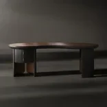 Office desk Petal, Walnut 1