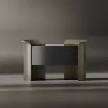 BEDSIDE TABLE Lily (920), Florentine green 1