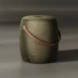 Pouf Jellybean Saddle, Vintage Sandal Light 1