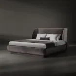 Bed Vuelo, Charcoal Velvet 1