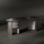 Office desk Petal, Grey Amber 3