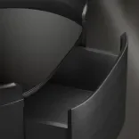 Прикроватная тумба Lily (720), Onyx Black 2