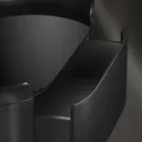 BEDSIDE TABLE Lily (920), Onyx Black 2