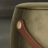 Pouf Jellybean Saddle, Vintage Sandal Light 2