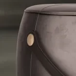 Пуф Jellybean Saddle, Chocolate Cashmere 2