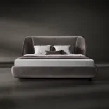 Bed Vuelo, Charcoal Velvet 2