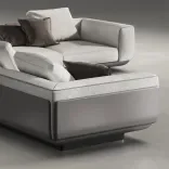 Модульный диван Eden (370х290), Grey Amber 3