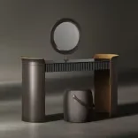 Пуф Jellybean Saddle, Chocolate Cashmere 3