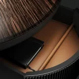 Office desk Petal, EBONY LIGHT 4