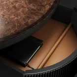 Office desk Petal, Walnut 4