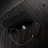 Office desk Petal, Ebony Wood 5