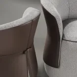 Armchair Silueta, Chestnut Caramel 3