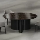 Table Shamrock, Onyx Black 1