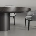 Modular table Mergentia, Ebony Wood 2