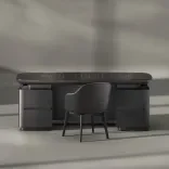 Office desk Certus, Onyx Black 1