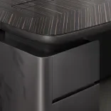 Office desk Certus, Onyx Black 7