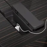 Office desk Certus, Onyx Black 6