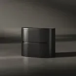 Bedside table Drum (700), Onyx Black 1