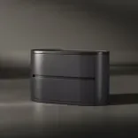 Bedside table Drum (900), Amethyst Depth 1