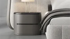 Прикроватная тумба Drum (500), Grey Amber 3