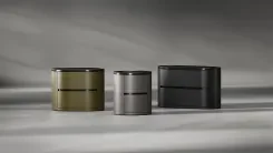 Прикроватная тумба Drum (500), Grey Amber 1