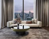 Subtle harmony in the Infinito M coffee table