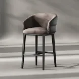 Chair Finesse Bar, Charcoal Velvet 2