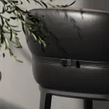 Chair Finesse Bar, Charcoal Velvet 4