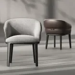 Chair Finesse Base, Chestnut Caramel 1